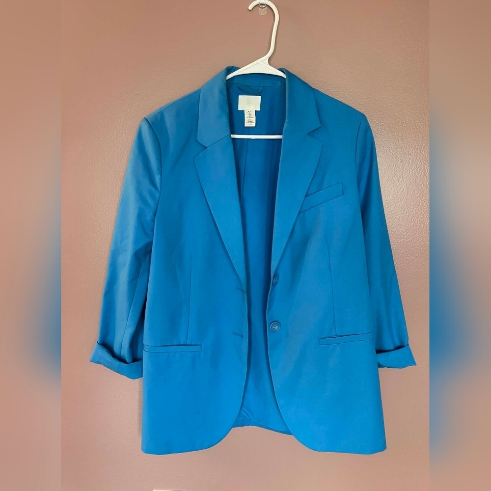 H&M Blue Women's Blazer Size S